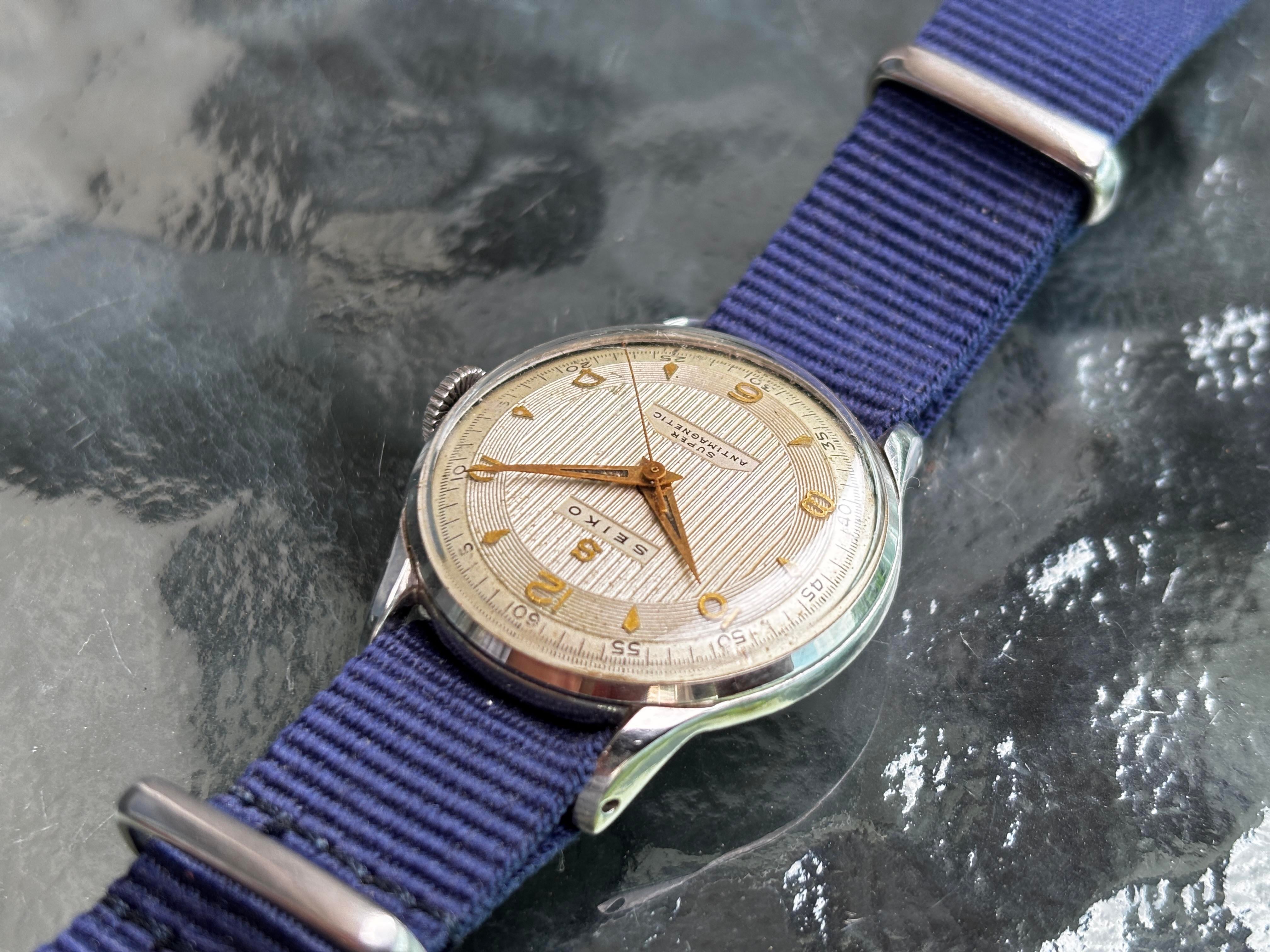 さるこさま WTS] 1950s Seiko Super Antimagnetic (Ref. 13025) - Rare 