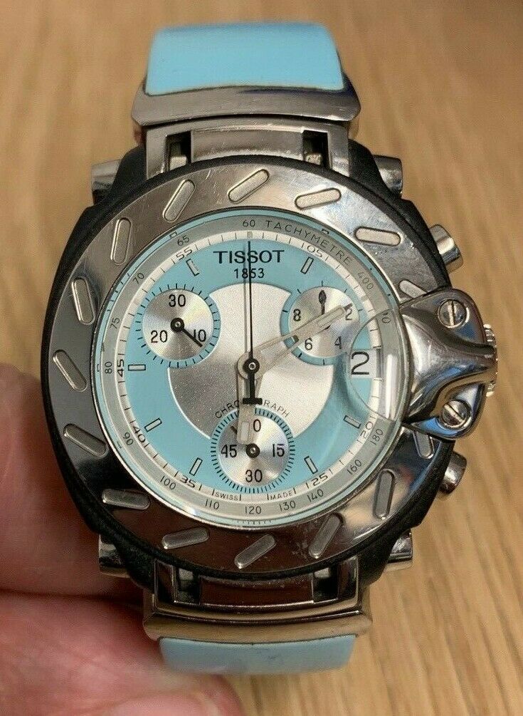 TISSOT 1853 T RACE T442 Chrono LADIES WATCH Sapphire crystal