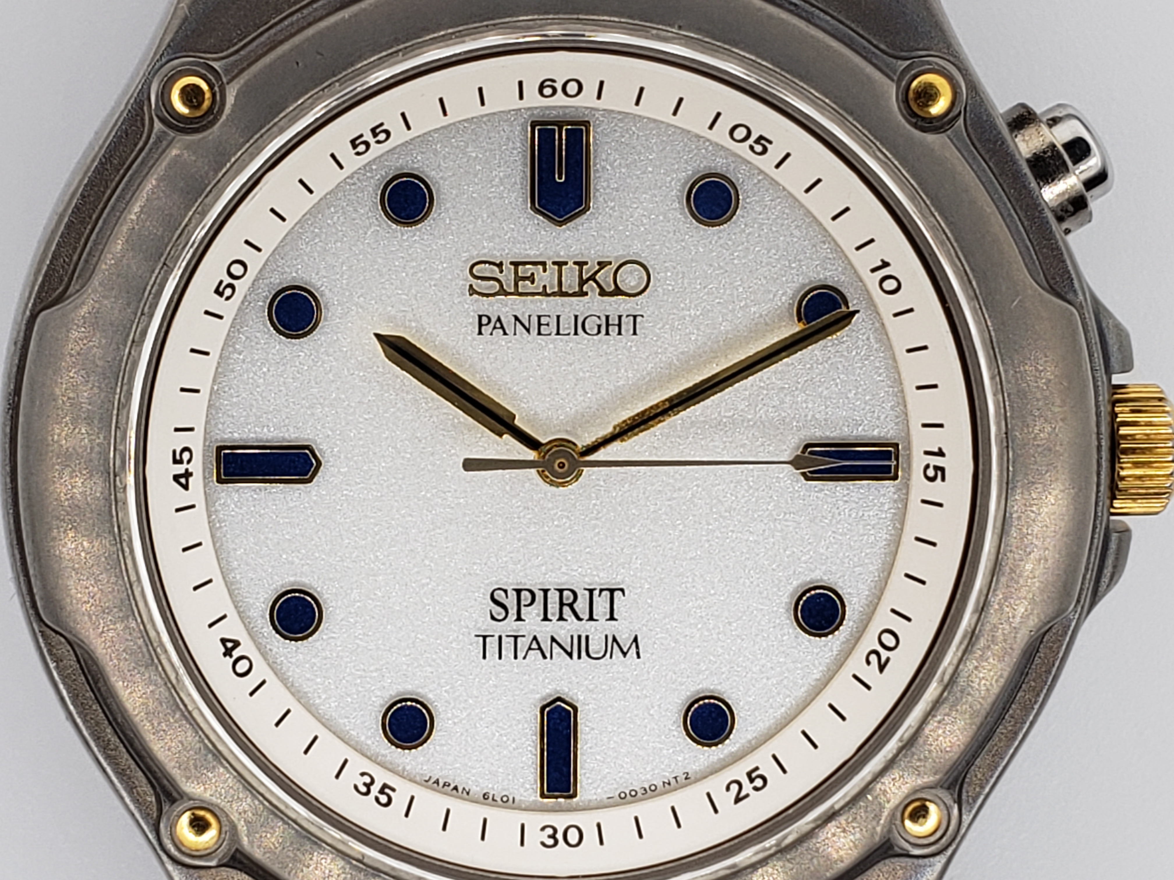 WTS] Seiko Spirit Titanium Panelight, Frost Dial with Electro 