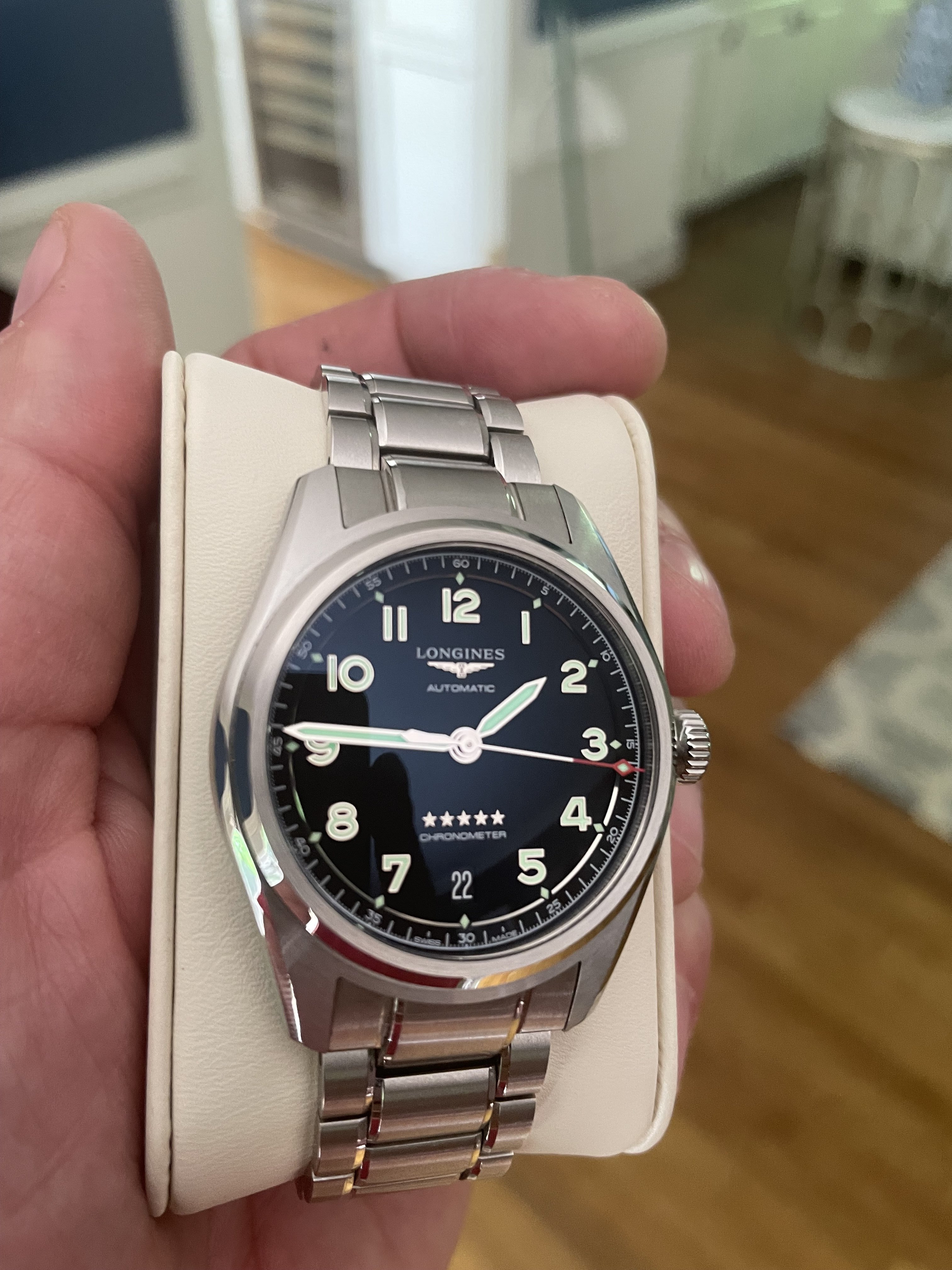 1 650 USD FS Longines Spirit 37mm WatchCharts