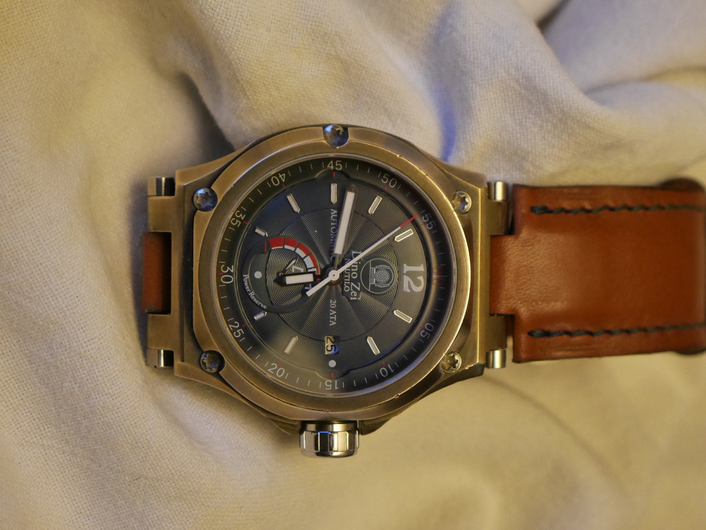 FOR SALE Anonimo Dino Zei Nautilo Bronze w Blue Dial