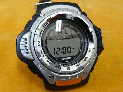 VINTAGE CASIO TRIPLE SENSOR PROTREK (2199) BARO/TEMP/BEARING PRT