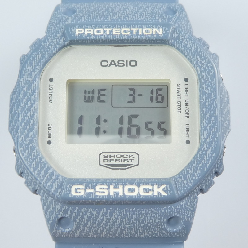 Used] G-SHOCK ｜ G-SHOCK DENIM'D COLOR DW-5600DC Quartz [f131