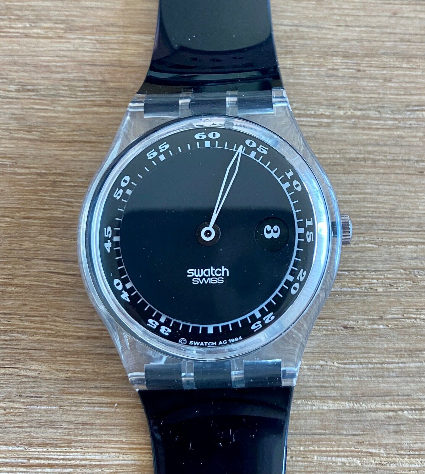 Swatch Gent: upside Down GK182 RARE Swatch Watch | WatchCharts 