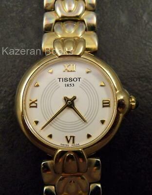 Working Ladies Tissot Gold Plated Quartz Watch Wristwatch G226 326