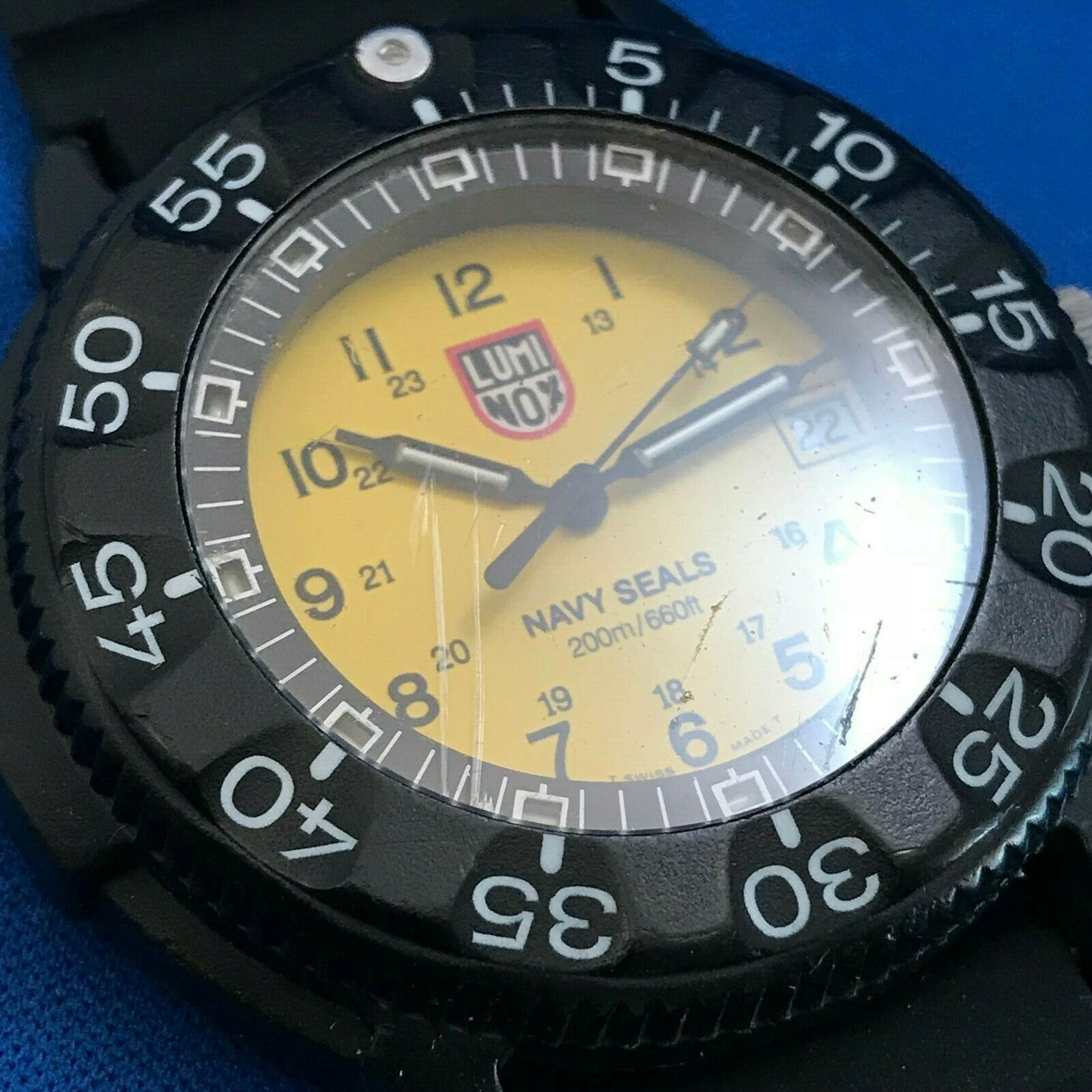 Luminox Navy Seals 3000 Men's Diver Watch, Swiss Made, Yellow