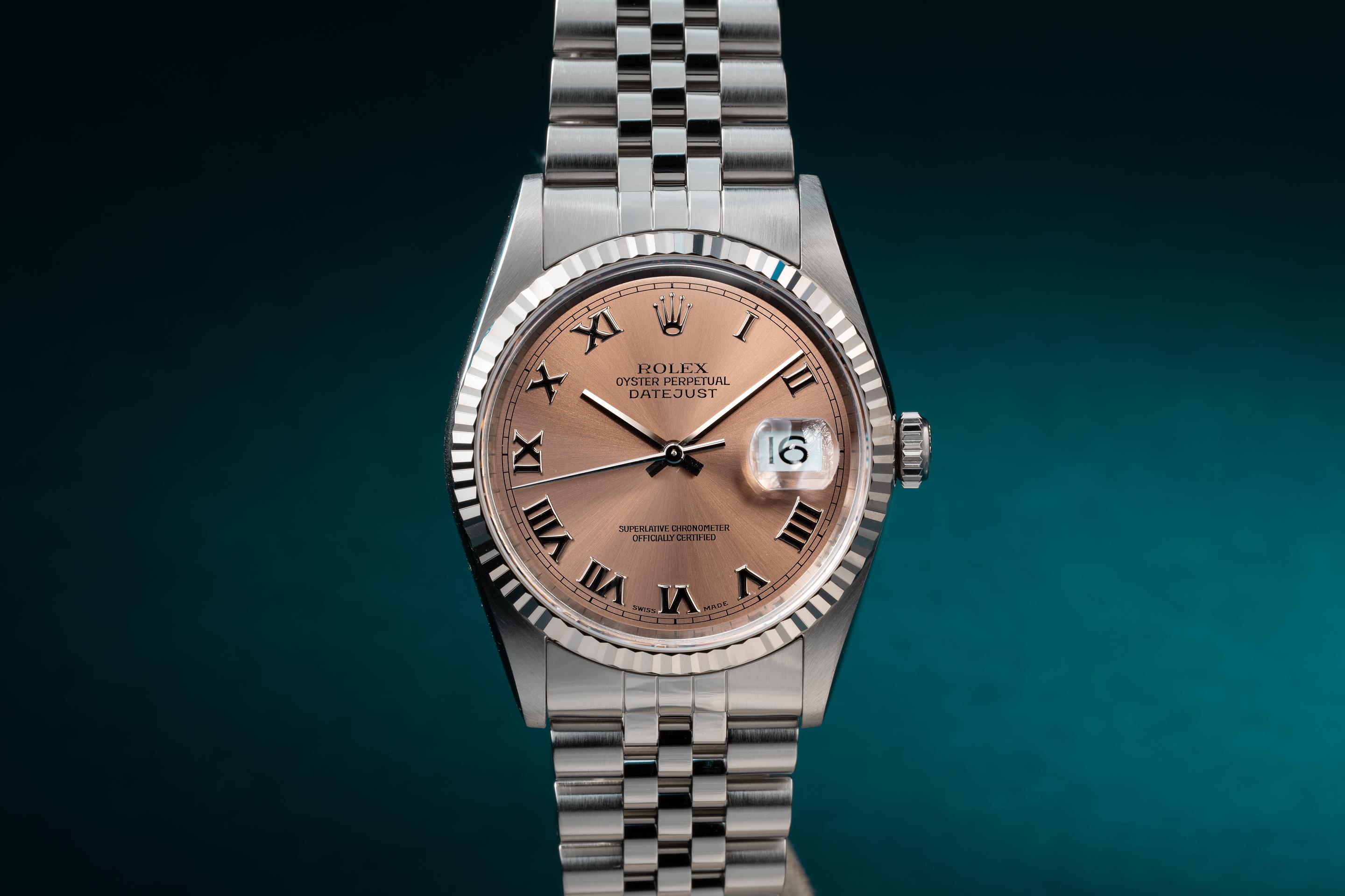 Rolex 16234 store salmon dial