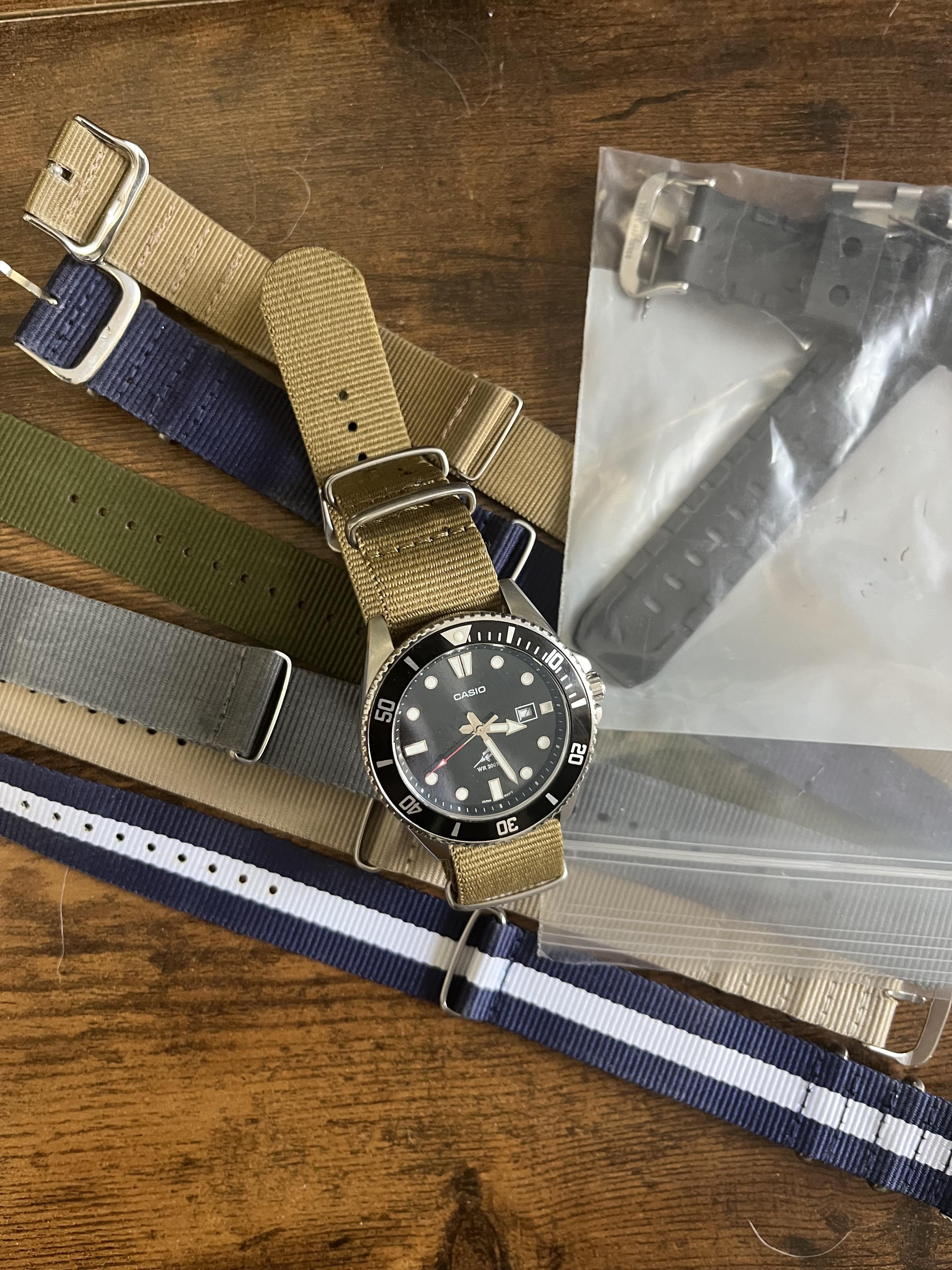 Nato strap for casio hotsell