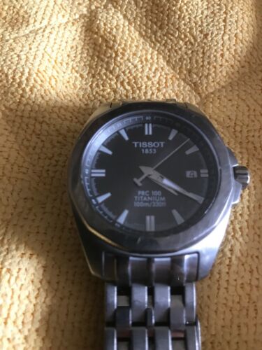 TISSOT 1853 PRC 100 Titanium Water Resistant 100m 330ft