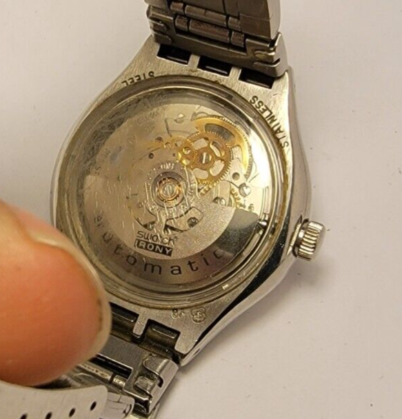 Vintage SWATCH IRONY Automatic 21 Jewels Men's Watch | WatchCharts