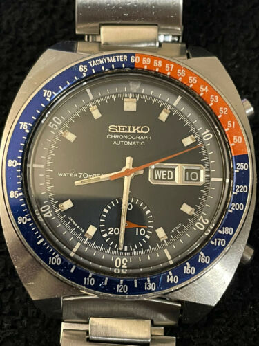 Drücker/Tasten Für Seiko Pogue Chronograph 6139 - Ersatzteil Für 6139-6000, 6001, 6002, 6005, 6009
