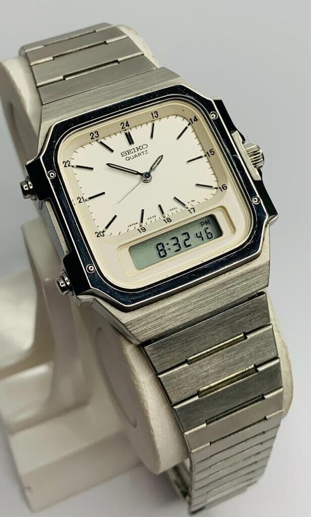SEIKO H449-5050A0　デジアナ　クオーツ　ビンテージ Seiko h449-5050 crystal watch - Gem