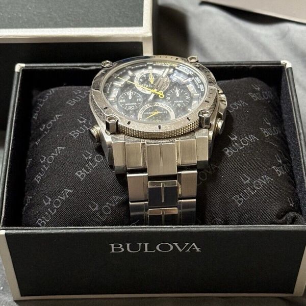 Bulova Precisionist 96B175 Wrist Watch for Men | WatchCharts Marketplace