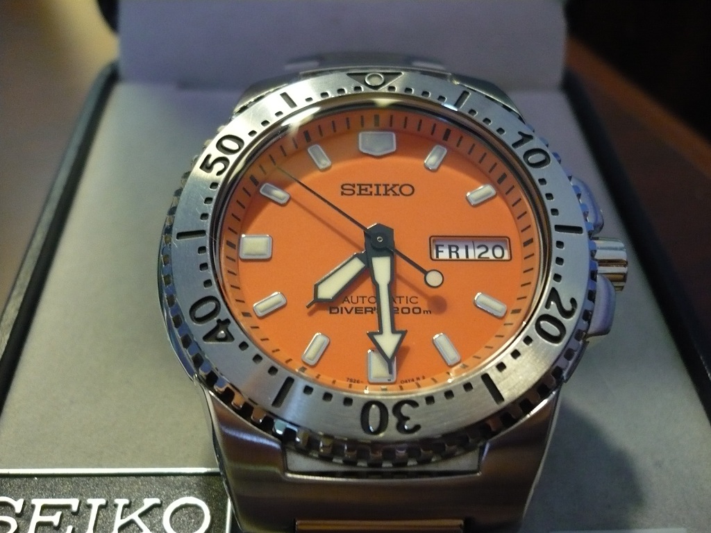 Sold: Seiko Orange Knight SKXA51 | WatchCharts