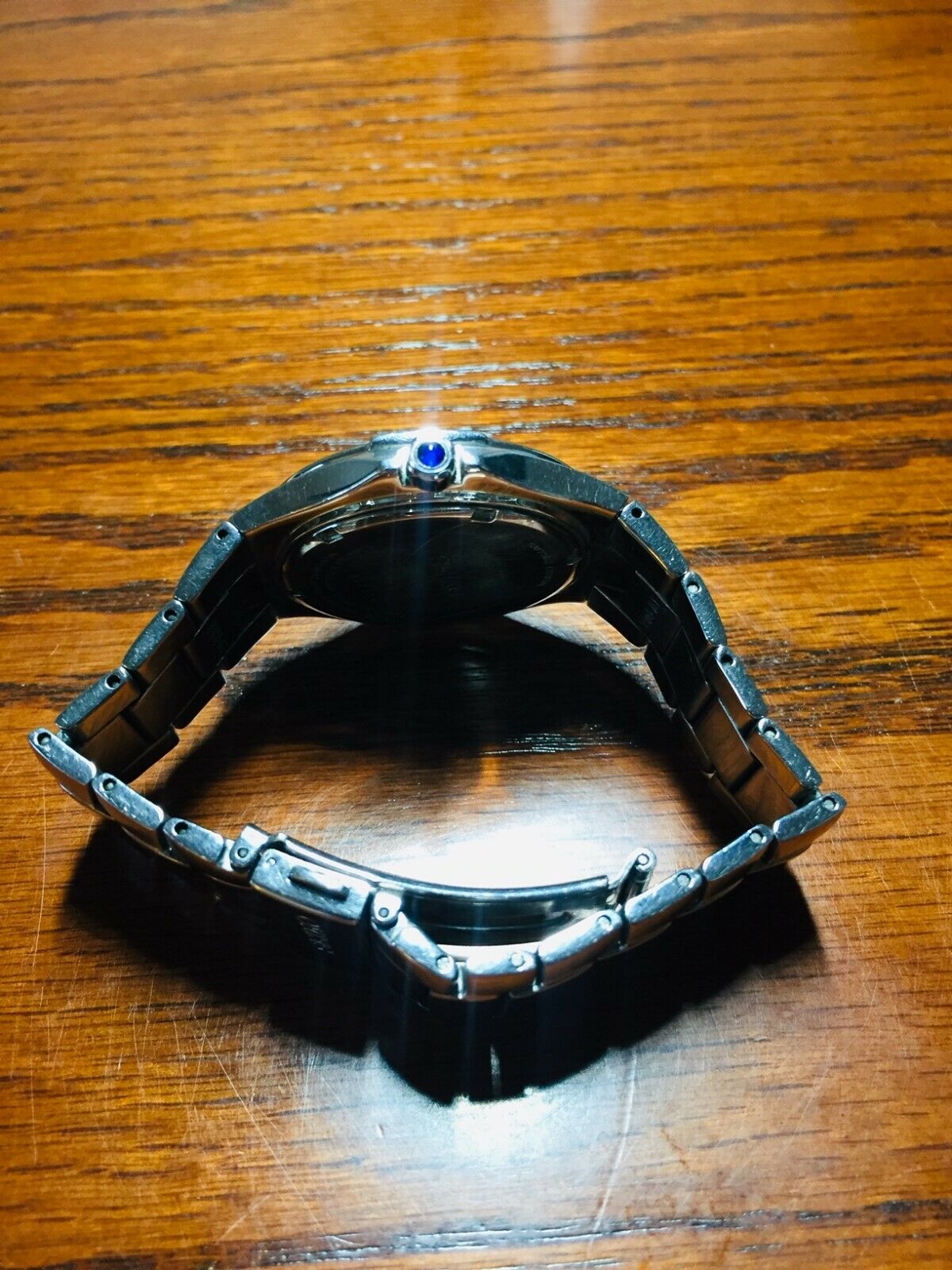 Nice SEIKO 7N42 0BL0 Stainless Steel Men's Watch w/Date Sapphire Crystal |  WatchCharts