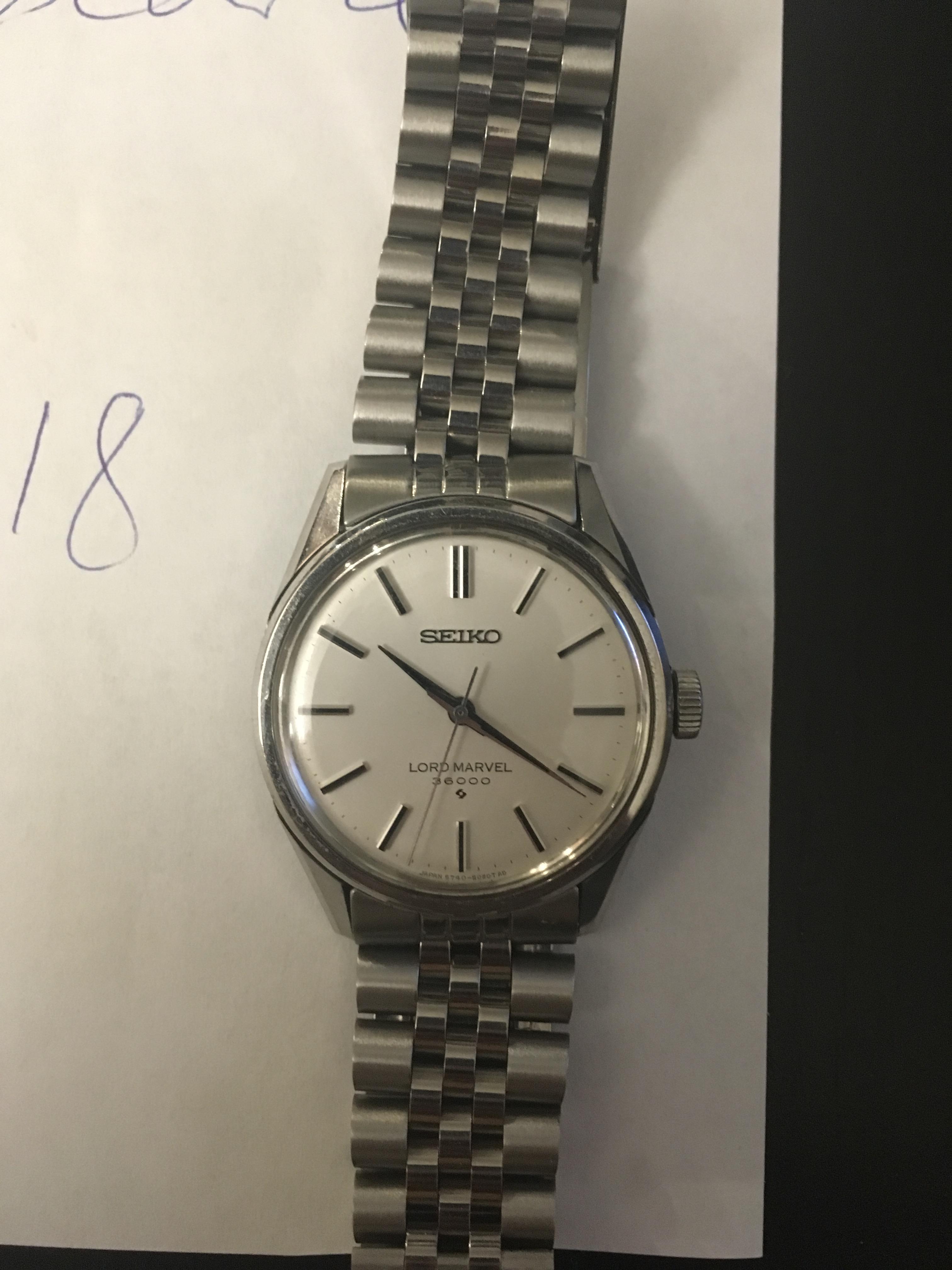 WTS] Seiko Lord Marvel 36000 High Beat 1971 with Jubilee