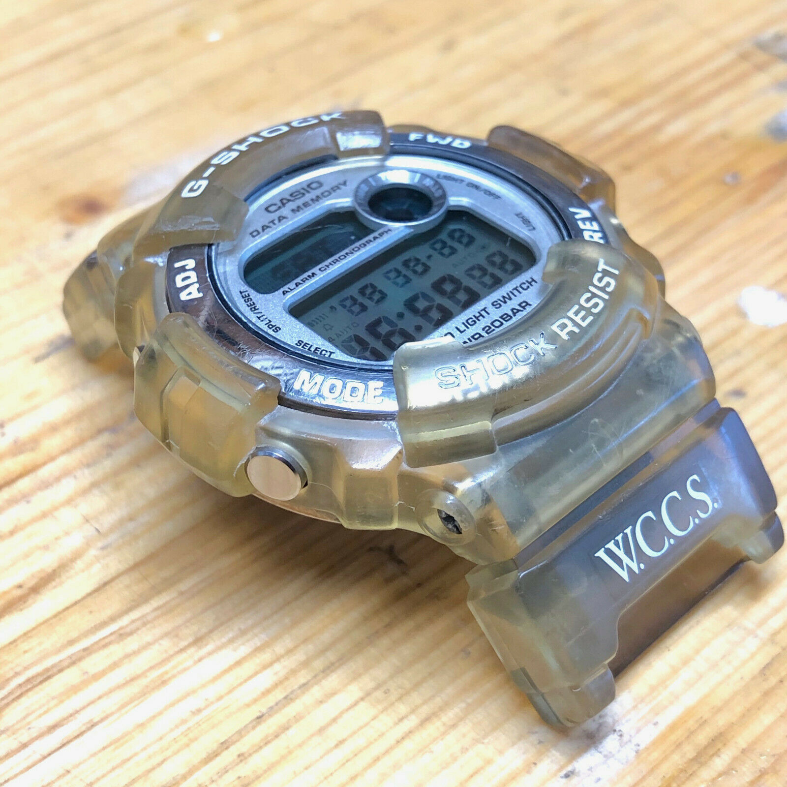 Rare Casio G-Shock DW-9600 WC Titanium, Limited Edition WCCS Made in Japan  | WatchCharts Marketplace