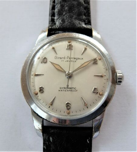 1950 S 60 S GIRARD PERREGAUX GYROMATIC 17 JEWELLED AUTOMATIC WRIST