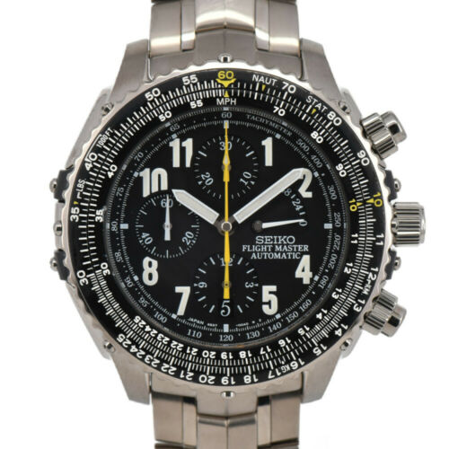 Auth SEIKO Prospex Flight Master SBDS003 Titanium Automatic Men's Watch  C#86185 | WatchCharts