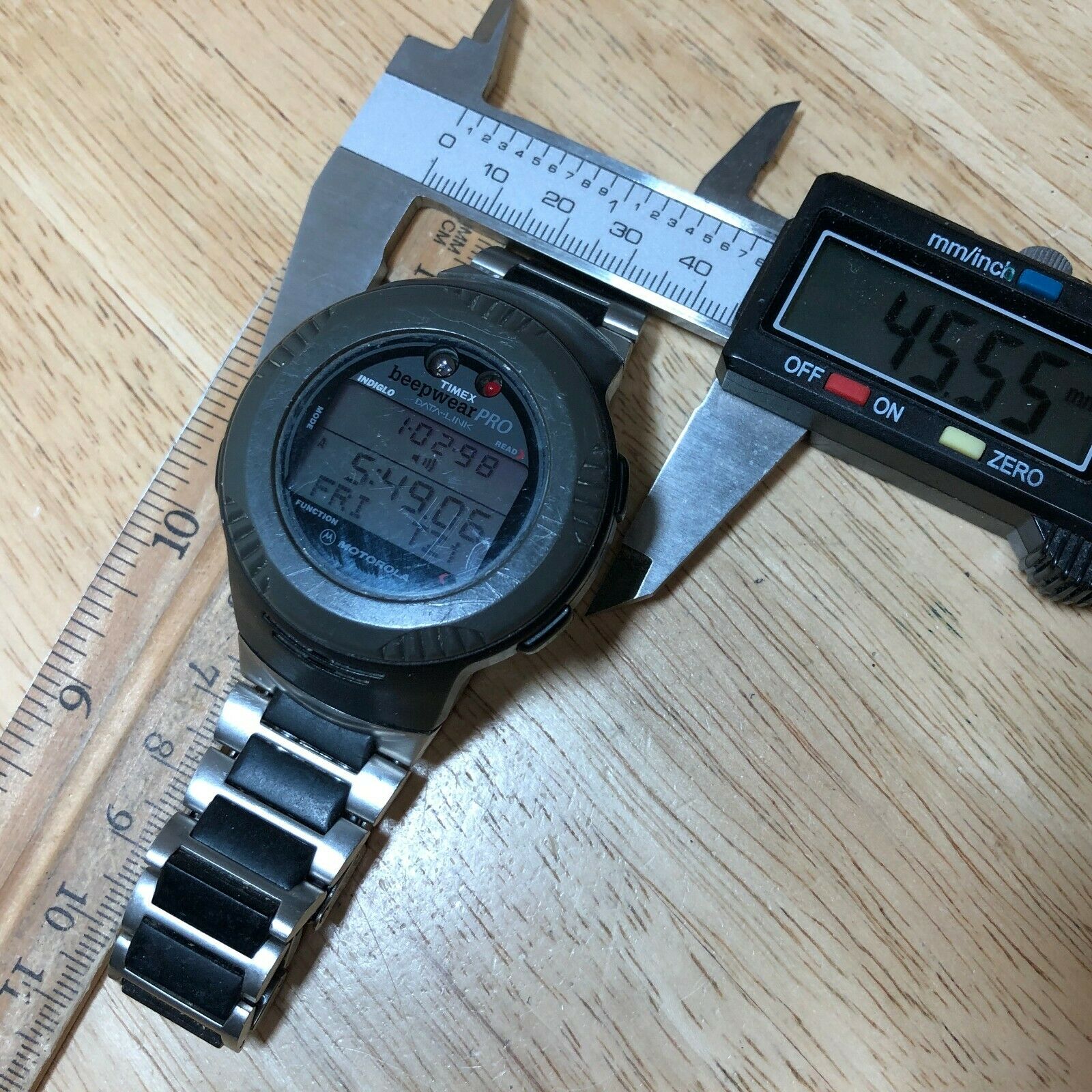 メタリカ 　 未開封品 激レア】（未開封）TIMEX & MOTOROLA beepwear