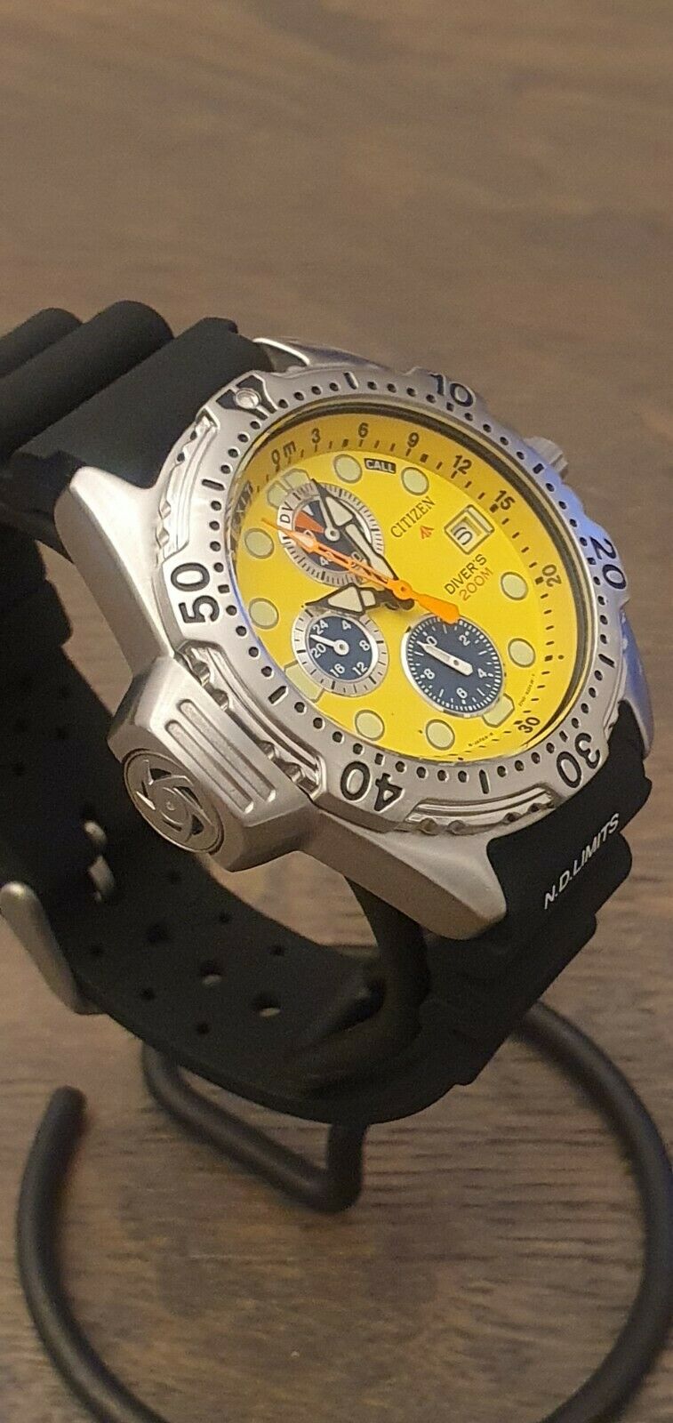 Citizen Promaster Aqualand 3740-E70006 AY5000-13Y Yellow face