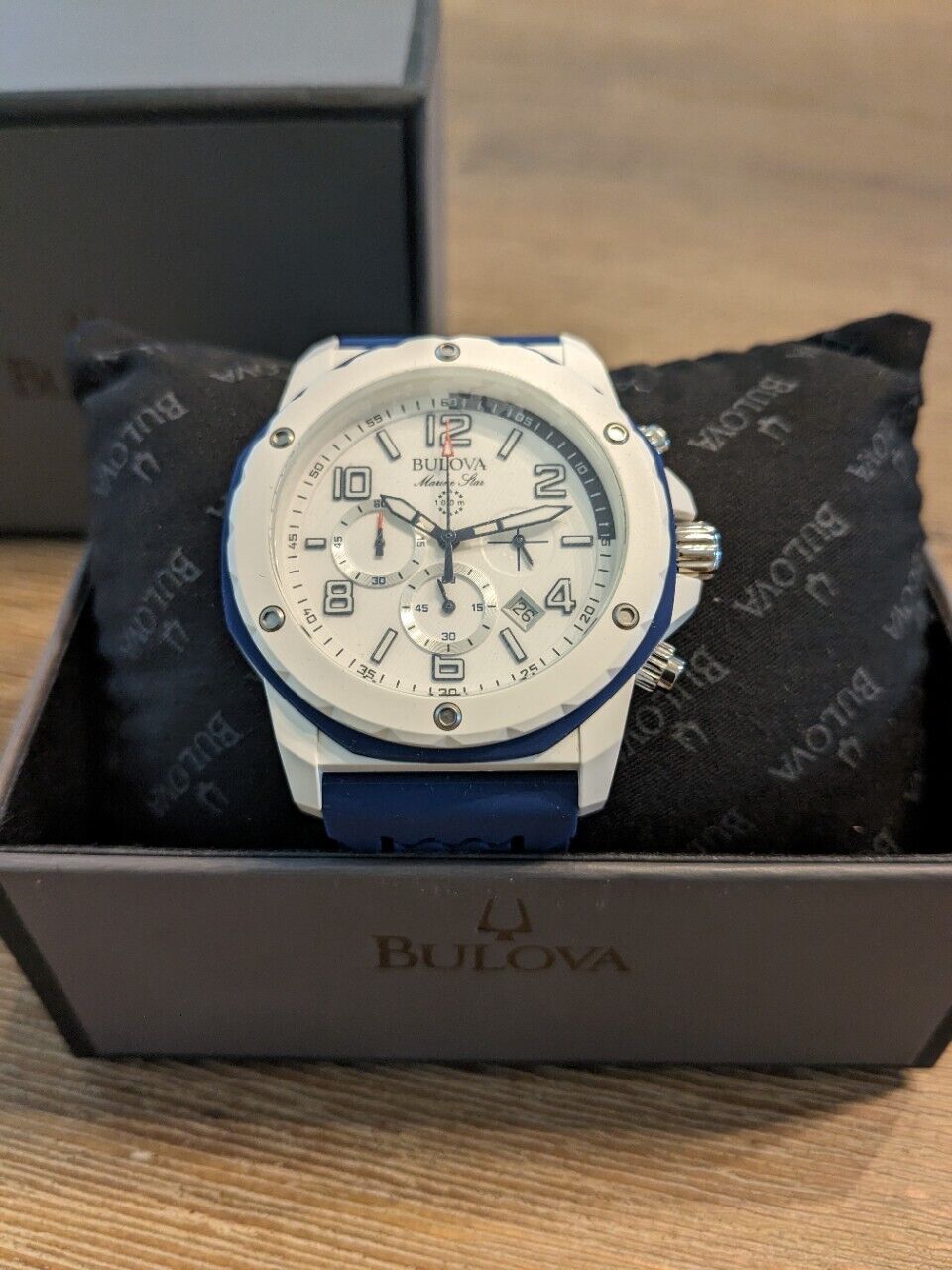 Bulova marine star 98b200 best sale