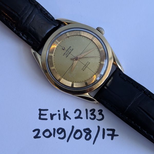 [WTS] Universal Geneve Polerouter Bruce Lee | WatchCharts