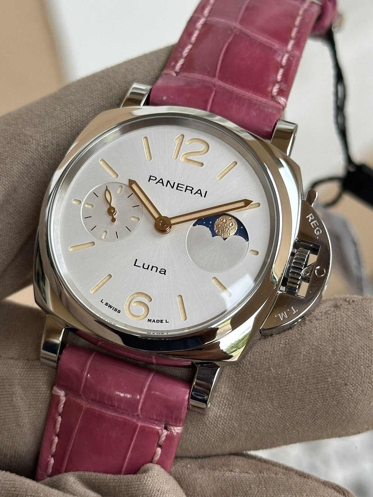 FS 2023 Panerai Luminor Due Luna 38mm Pam 1180 PAM01180 Moonphase