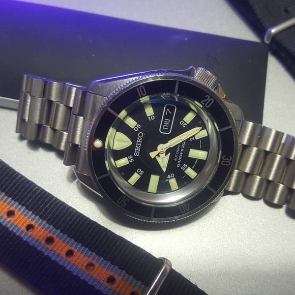For sale seiko skx007 with mods WatchCharts