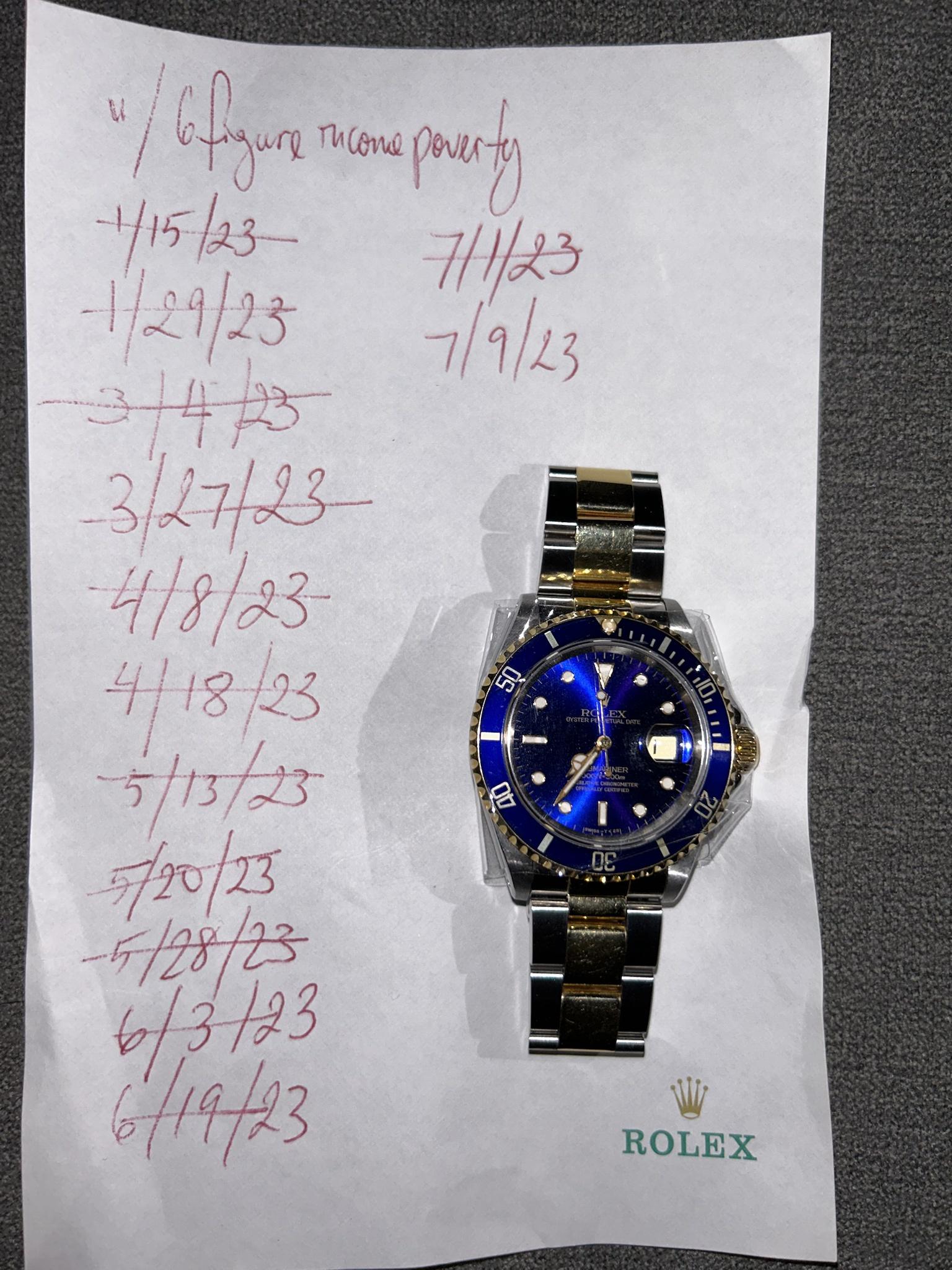 Rolex 2024 thanos watch