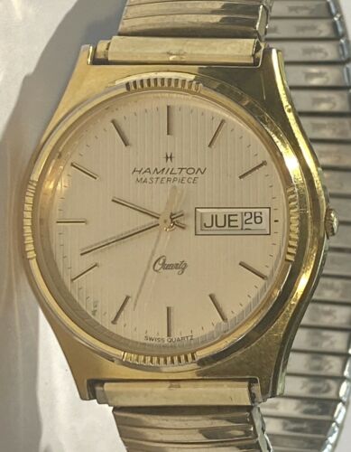 Hamilton masterpiece quartz watch hotsell