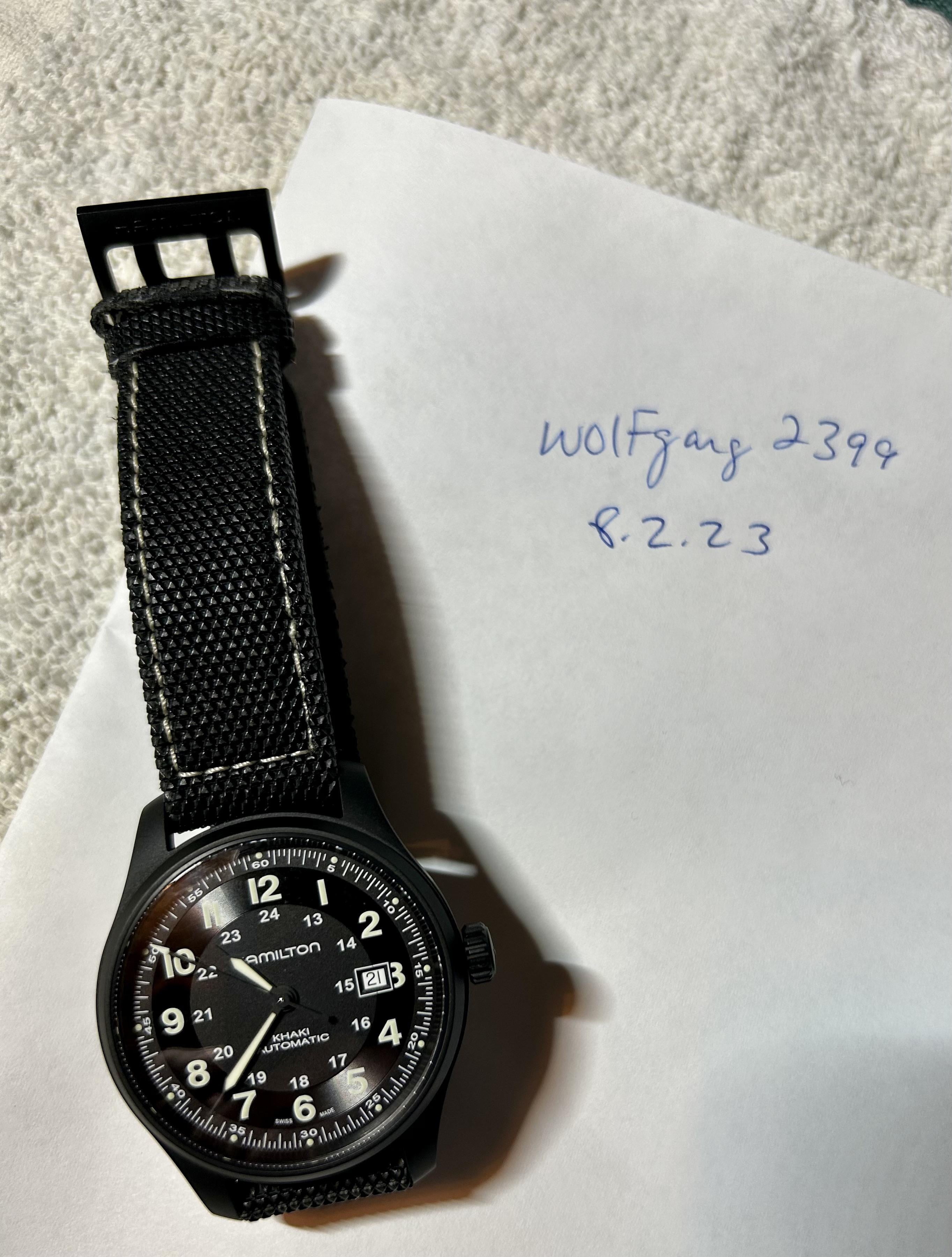 [WTS] Hamilton Khaki Titanium 42mm H70575733 | WatchCharts