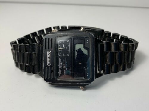 Rare Seiko H239-5060 Vintage Analog Digital Dual Japan Rare Seiko H239-5060 Vintage Analog Digital Dual Japan