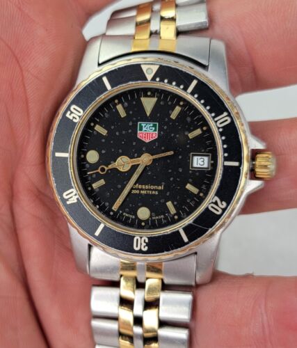 TAG Heuer 1500シリーズ　プロフェッショナル 200m 楽天市場】【中古】【程度B】【お買い得価格】タグホイヤー 1500