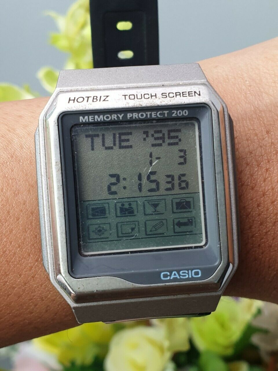 casio hotbiz touch screen