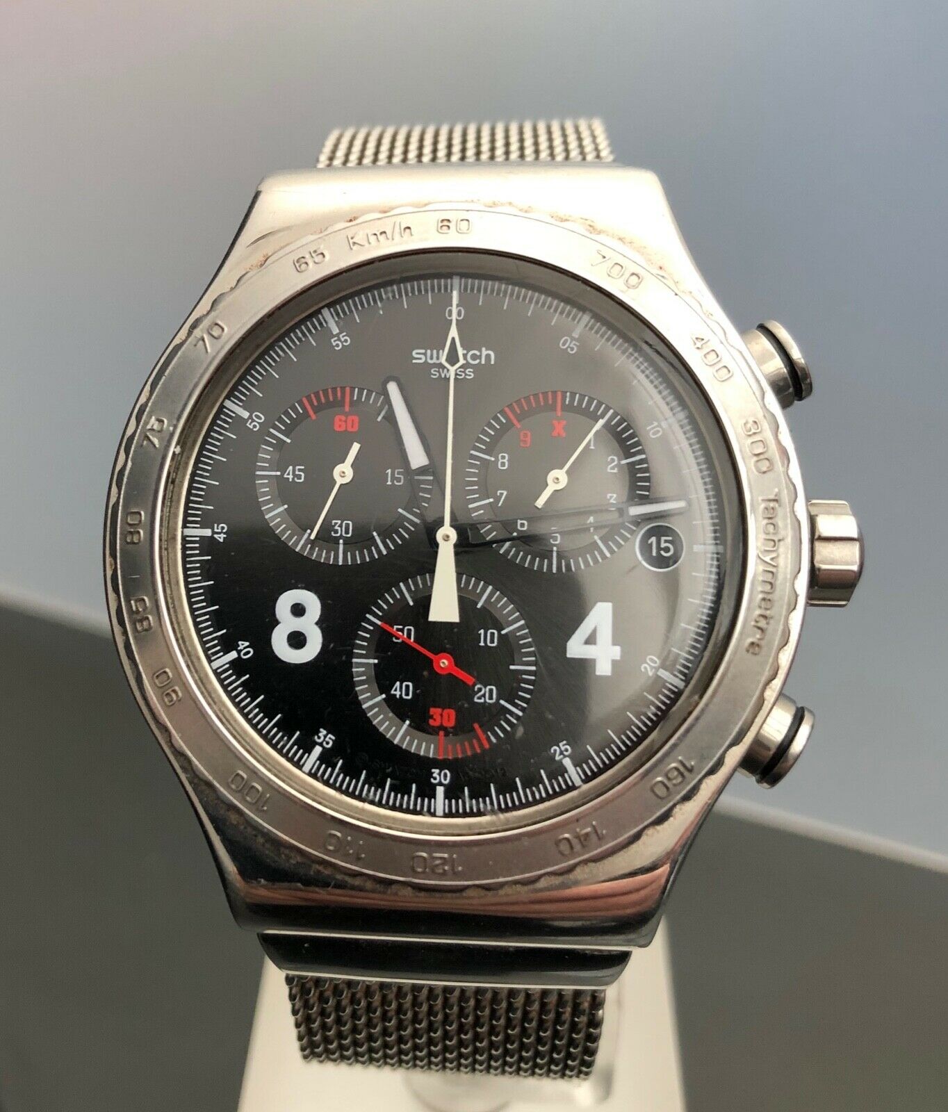 swatch irony blackie