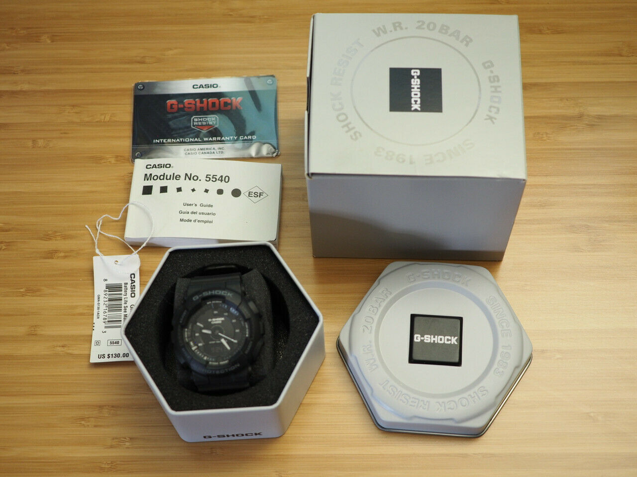 casio g shock module 5540