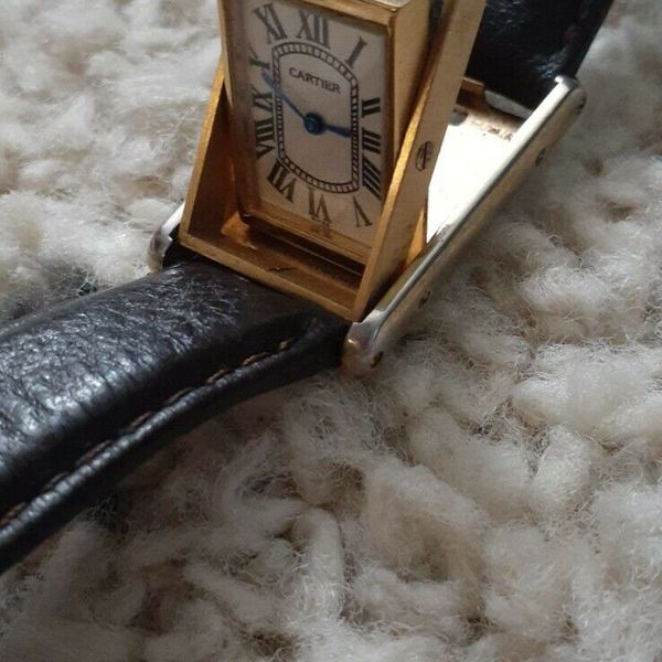 FS: Cartier Tank Louis 18ct Rose Gold & Diamonds Ladies