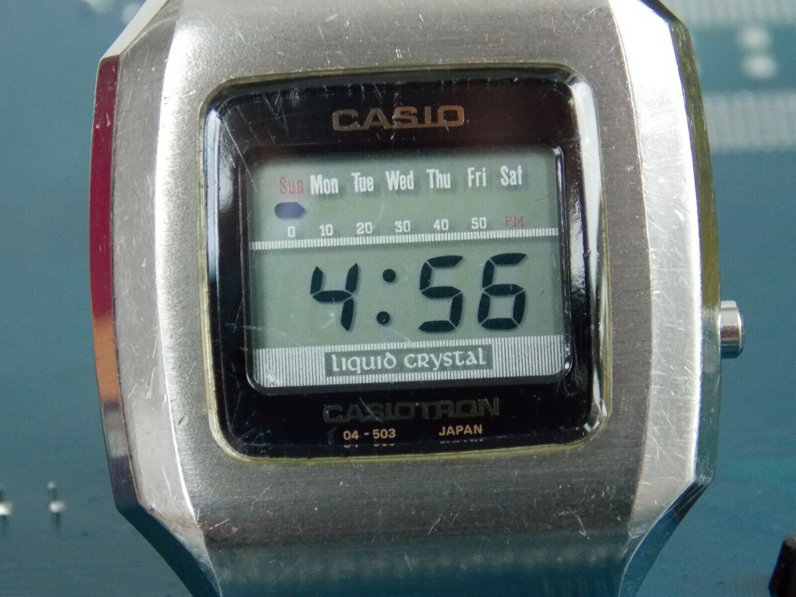 CASIO Casiotron 04-502 Digital LCD Quartz watch | WatchCharts