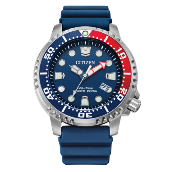 Citizen Man Watch Promaster Diver Eco Drive 200mt Blue Pepsi Dial ...