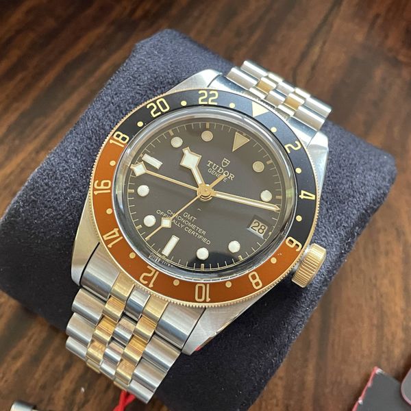 WTS Tudor Black Bay GMT S G M79833 On OEM Tudor Jubilee Bracelet Full wts-tudor-black-bay-gmt-s-g-m79833-on-oem-tudor-jubilee-bracelet-full