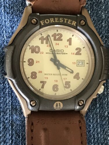 casio forester battery type