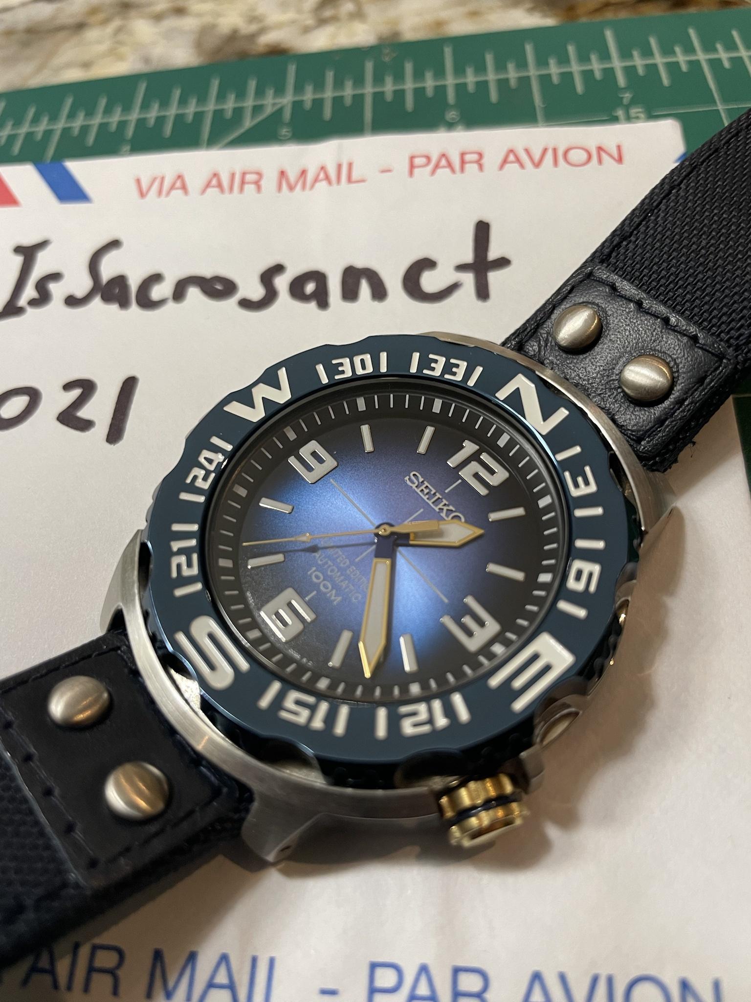 WTS Seiko Blue Land Monster Superior Limited Edition SRP451 250