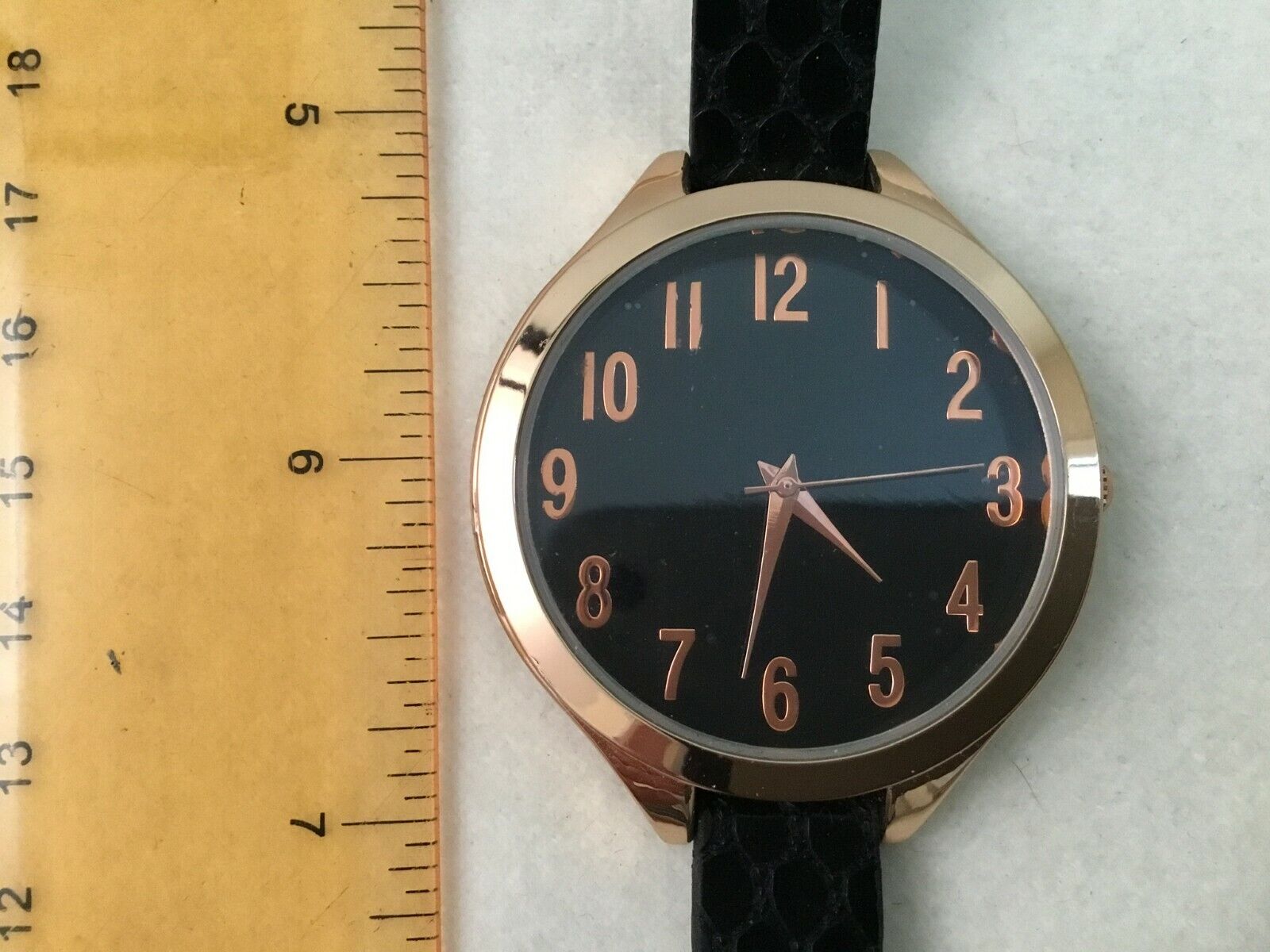 Faux Leather Digital Watch & Bracelet Set