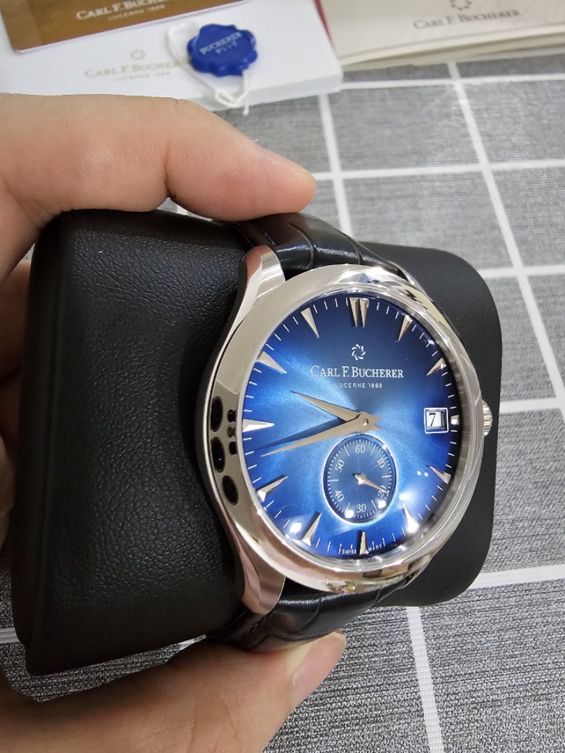 Carl F Bucherer Manero Peripheral Blue Limited Edition