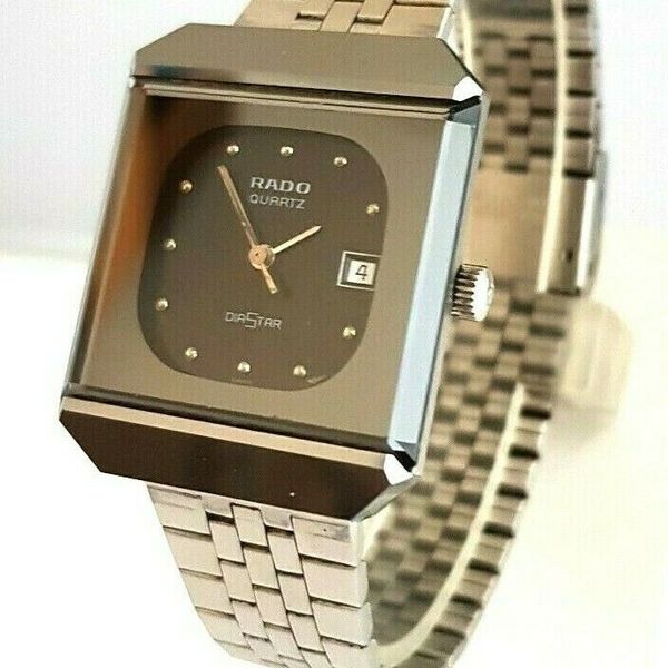 RADO DIASTAR 711.0067.3.N QUARTZ MANS SWISS WATCH RARE MODEL