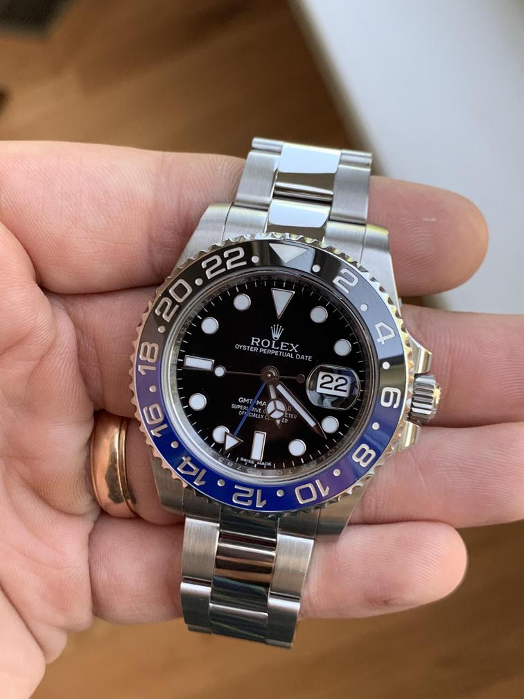 FS Rolex GMT Batman SS Black Blue 13 600 WatchCharts