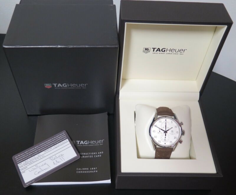 2013 Tag Heuer Carerra SpaceX Limited Ed Chronograph Watch 2013 Tag Heuer Carerra SpaceX Limited Ed Chronograph Watch