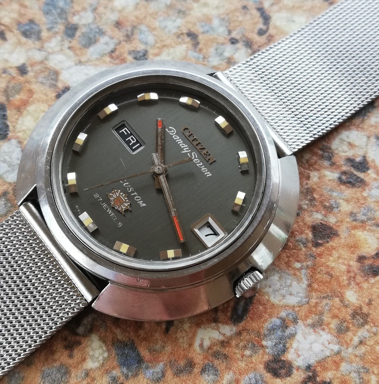 FS: Rare Citizen Dandy Seven Custom 27 Jewels Automatic