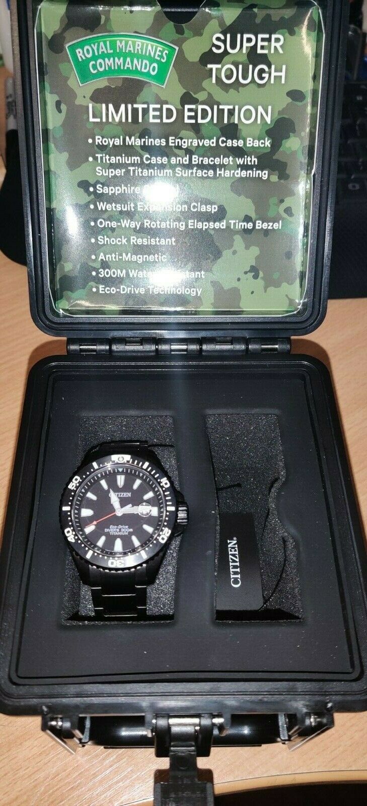 Citizen BN0147-57E Men's Royal Marines Commandos Limited Edition